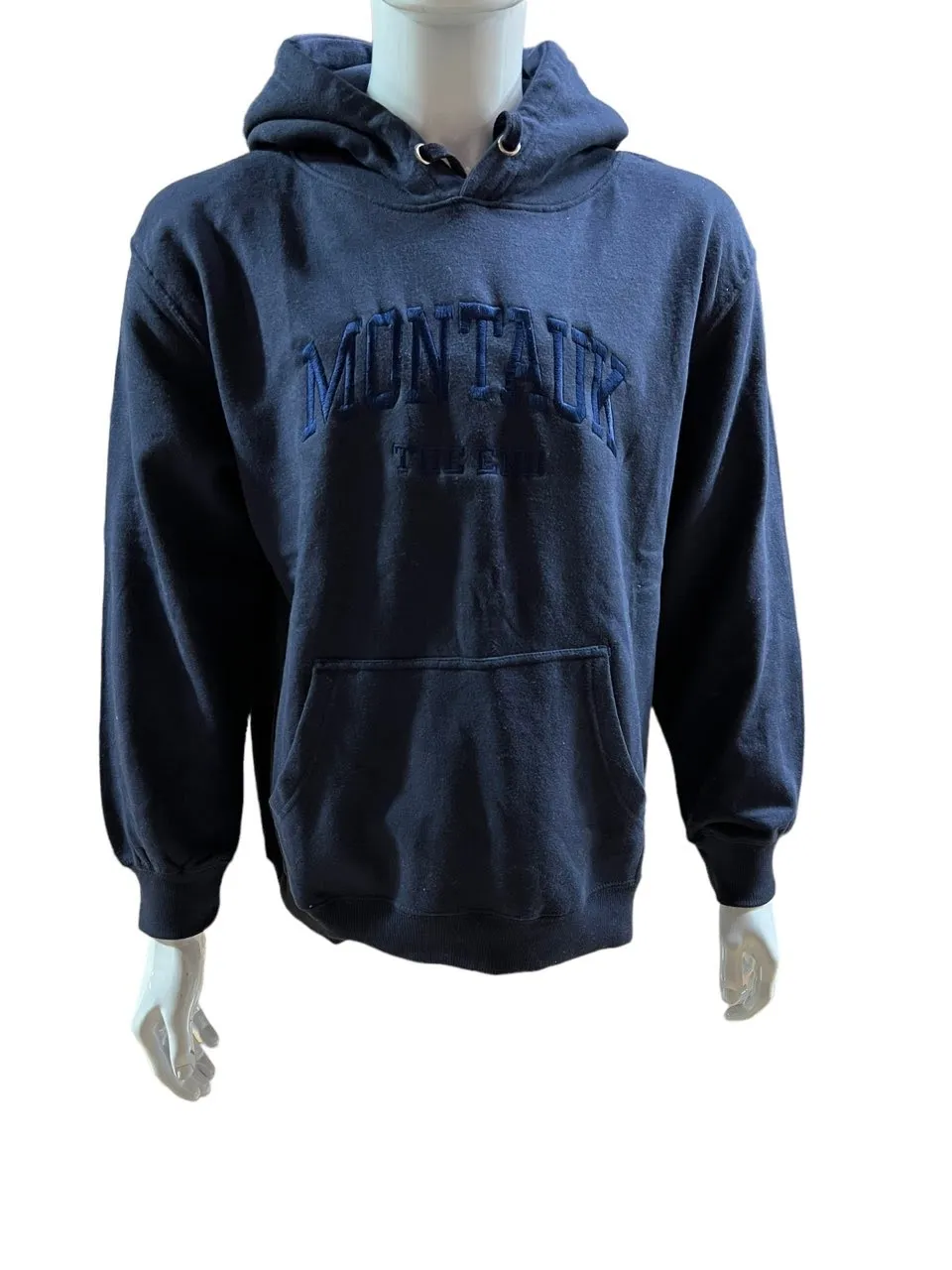 Adult Embroidered Montauk The End Ultra Soft Pullover Fleece