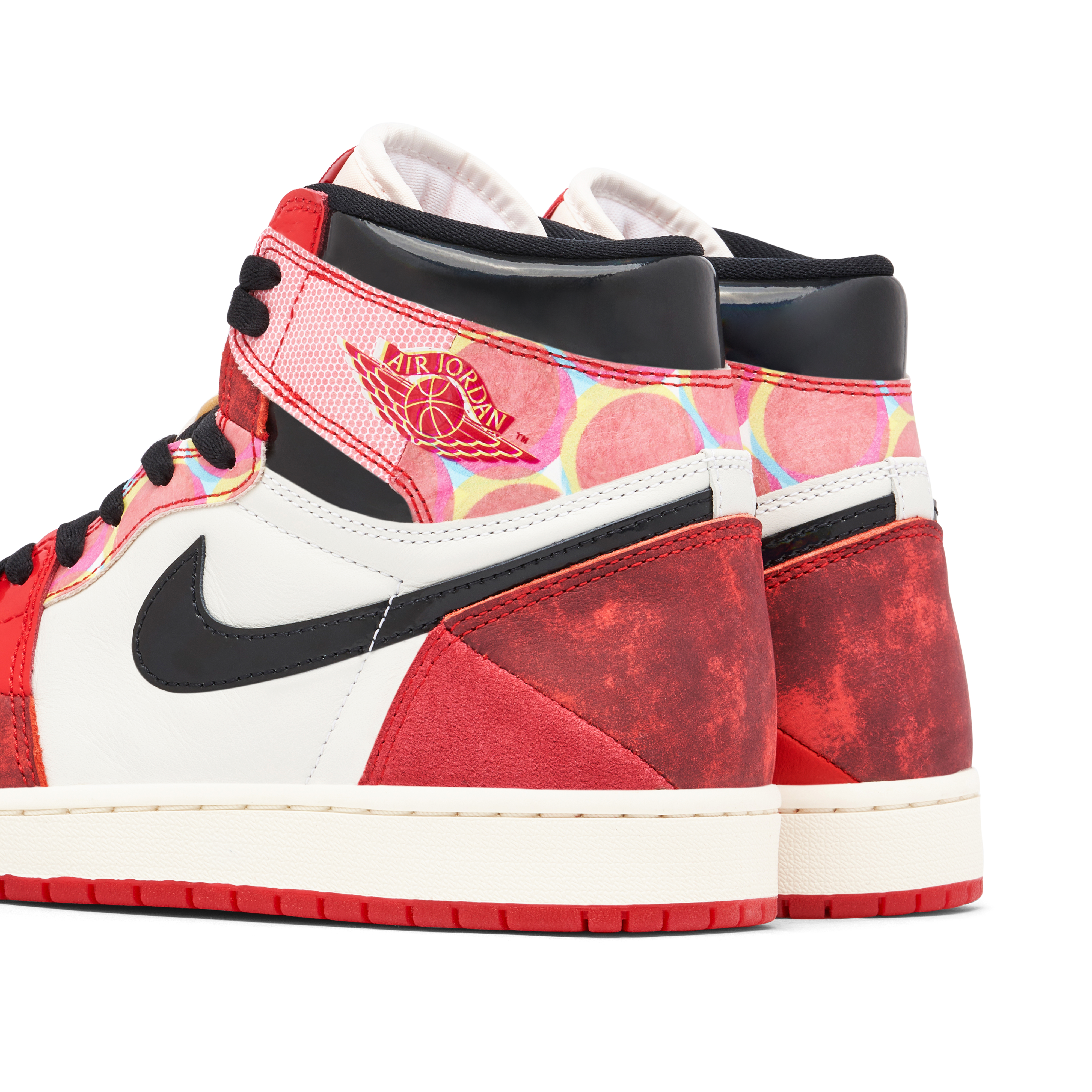 Air Jordan 1 High x Spider-Man Across The Spider-Verse Red Black | DV1748-601 | Laced