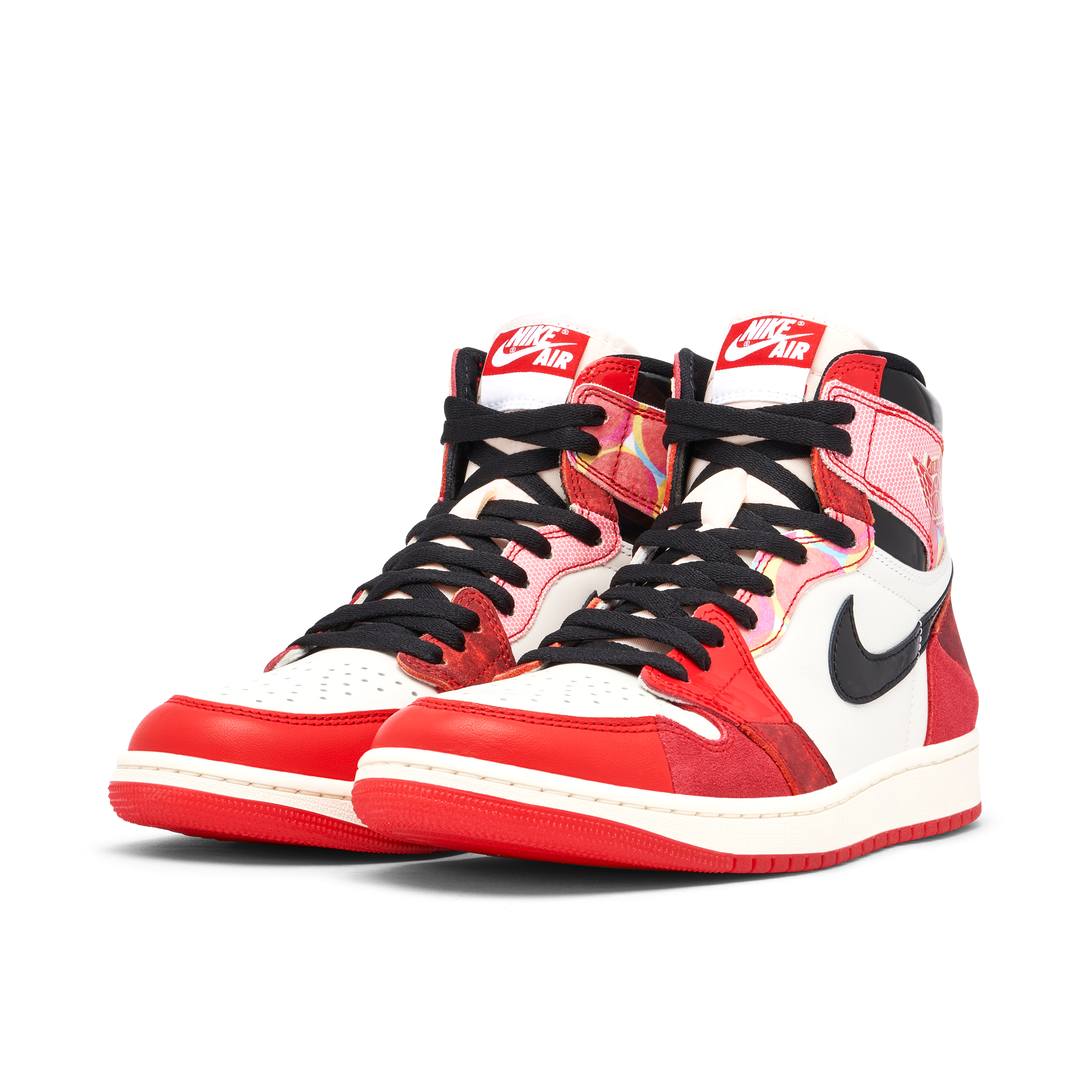 Air Jordan 1 High x Spider-Man Across The Spider-Verse Red Black | DV1748-601 | Laced