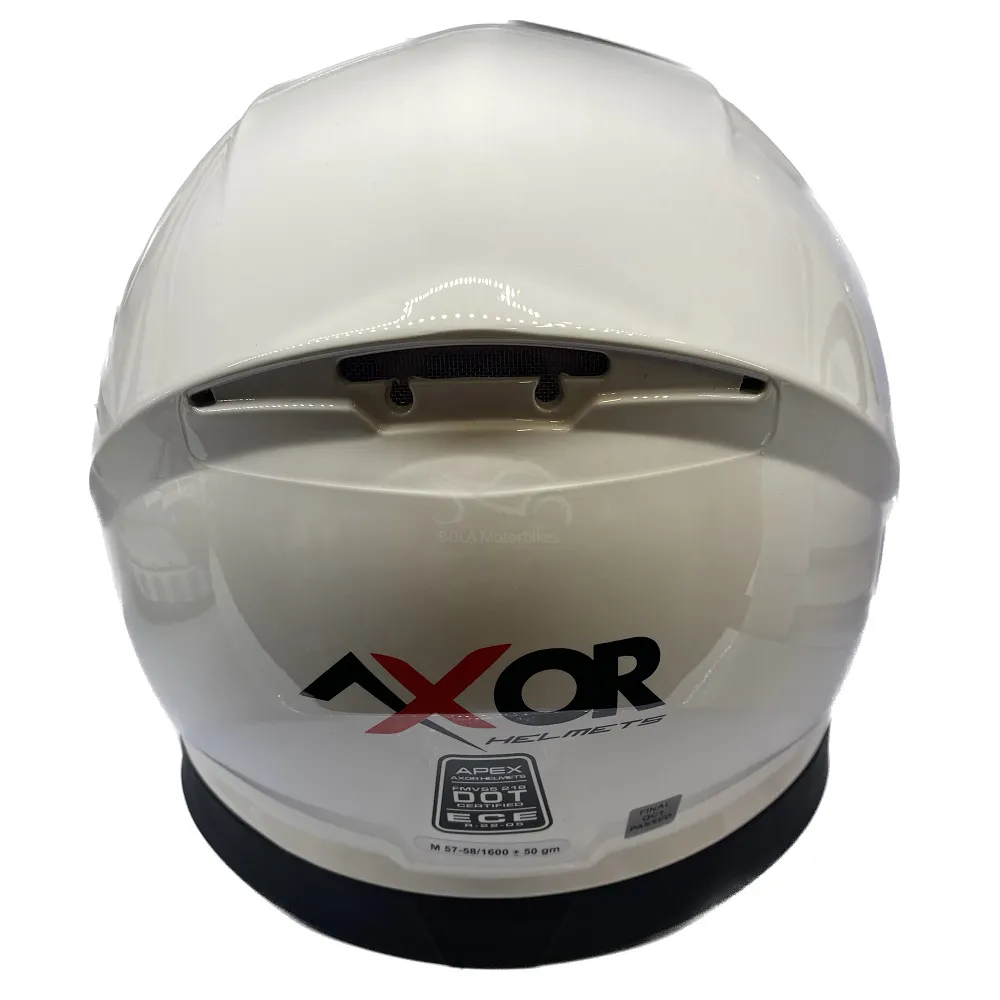 Axor Apex Plain Helmet - White