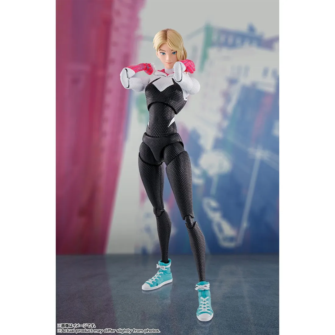 Bandai S.H.Figuarts Spider Man Across the Spider Verse Spider Gwen Figure (black)