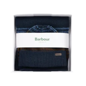 Barbour Branton Beanie & Scarf Gift Set