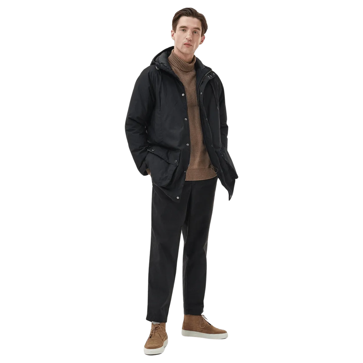 Barbour Hooded Beaufort Wax Jacket