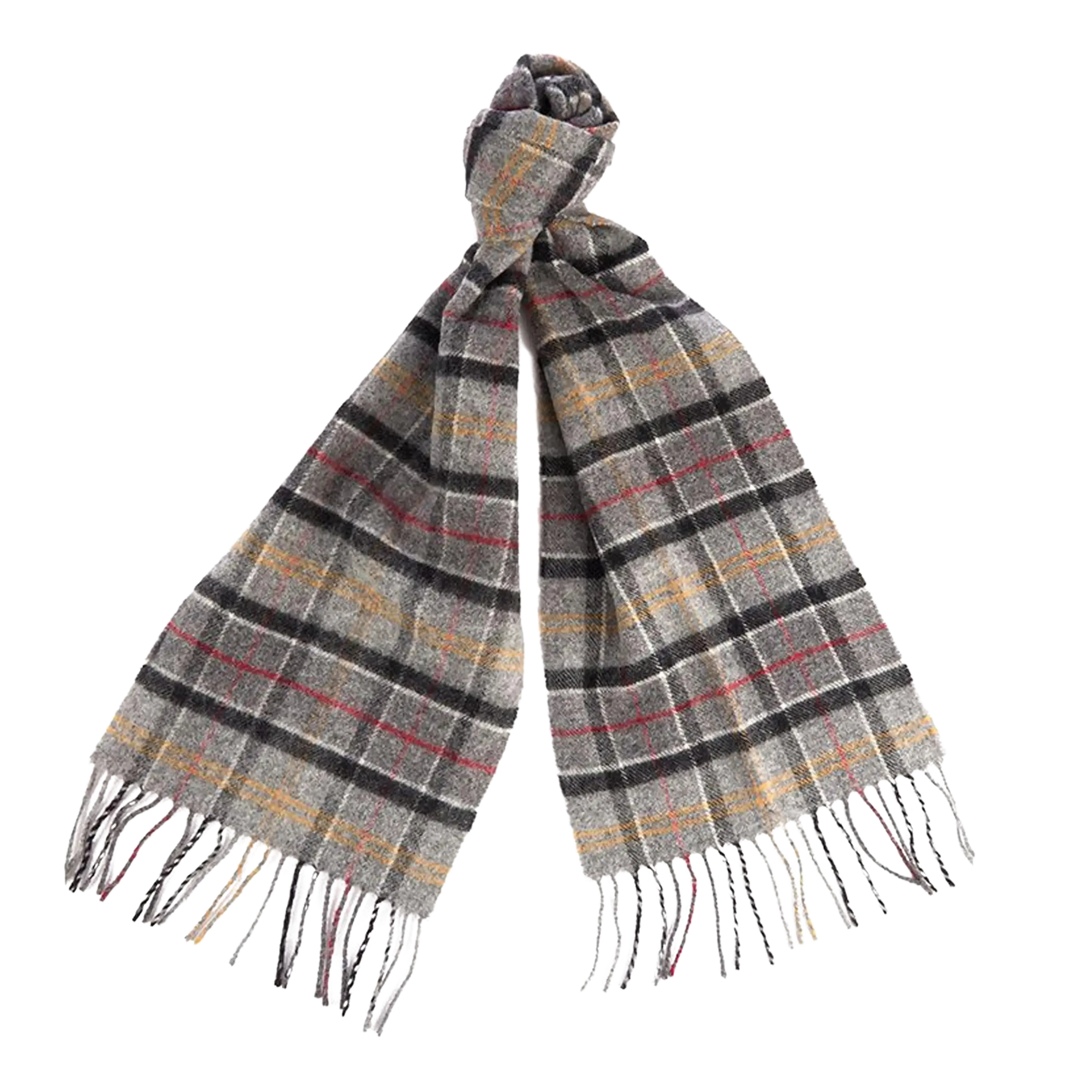 Barbour Tartan Lambswool Scarf in Modern