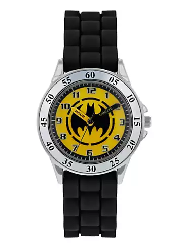 Batman Black Silicon Strap Watch | Kaleidoscope