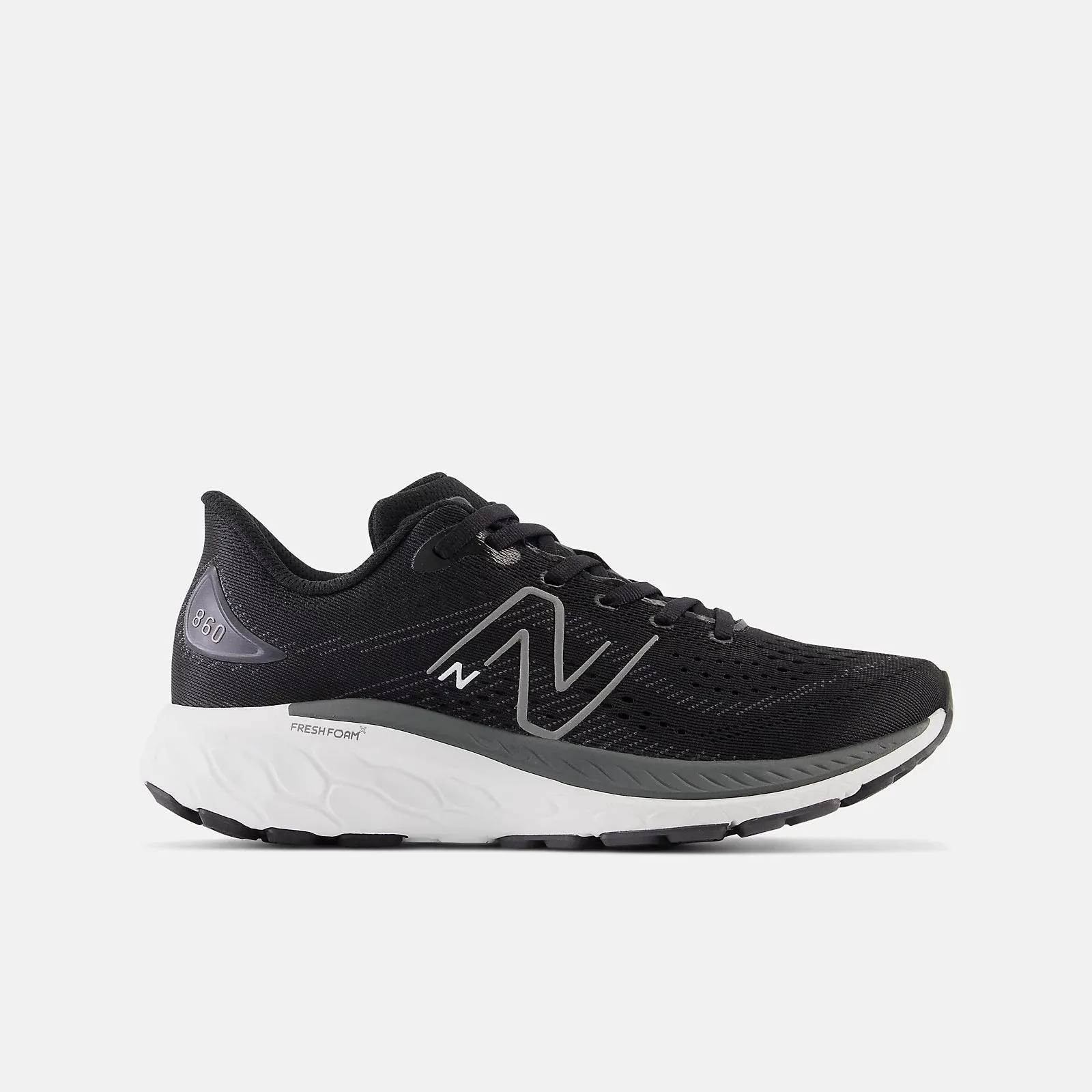 Big Kid's New Balance Fresh Foam X 860v13 (Black/White)