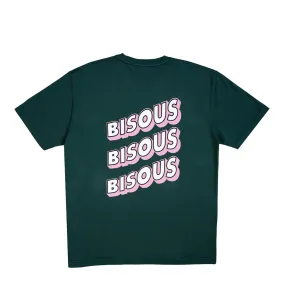 Bisous Skateboards - Sonics T-Shirt - Forest-