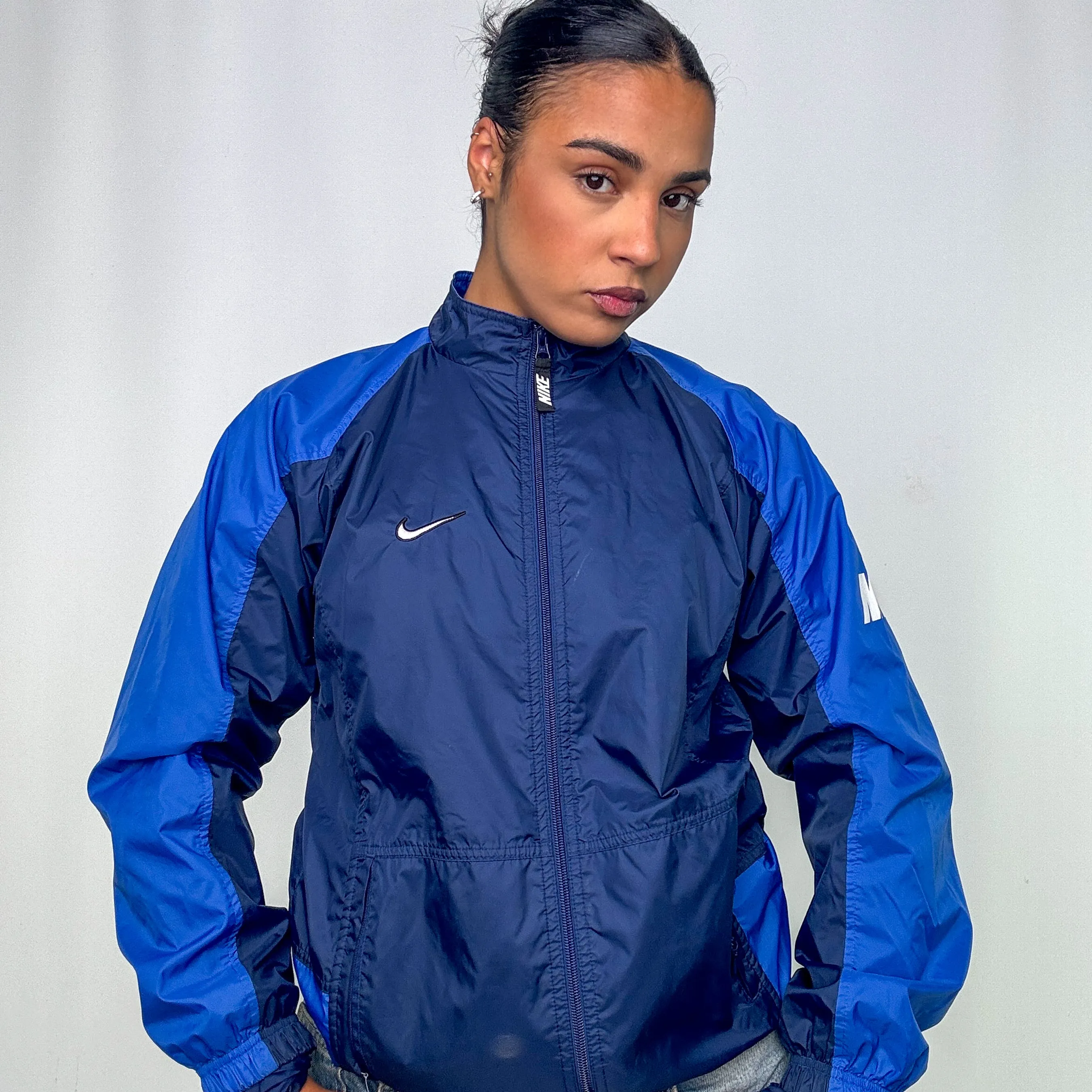 Blue y2ks Nike Track Jacket (XL)