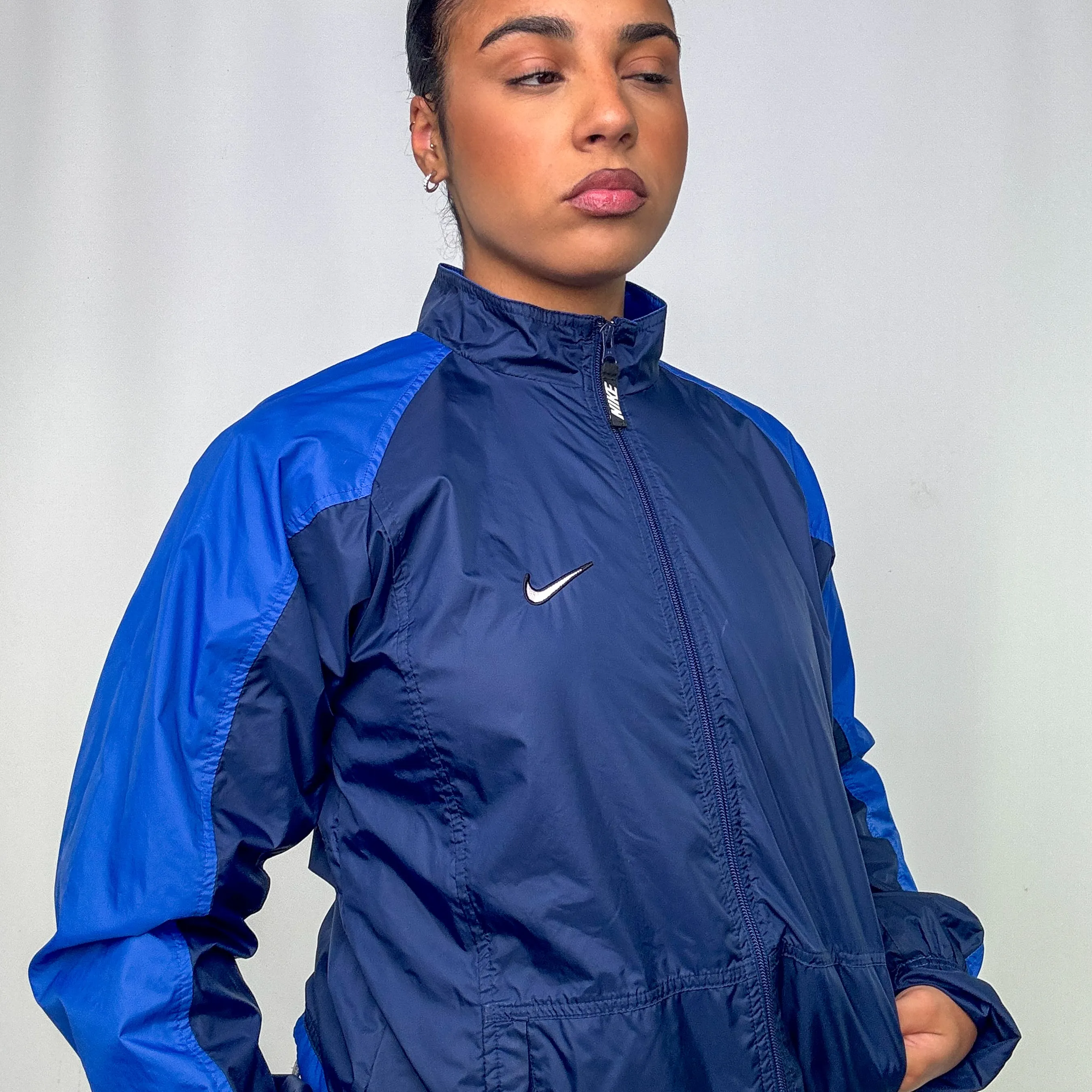 Blue y2ks Nike Track Jacket (XL)