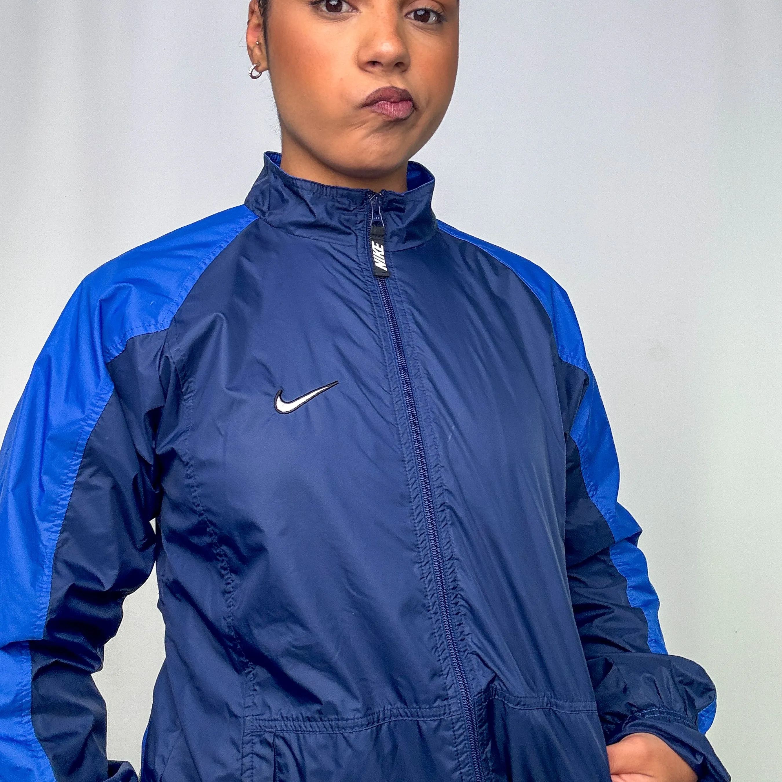 Blue y2ks Nike Track Jacket (XL)