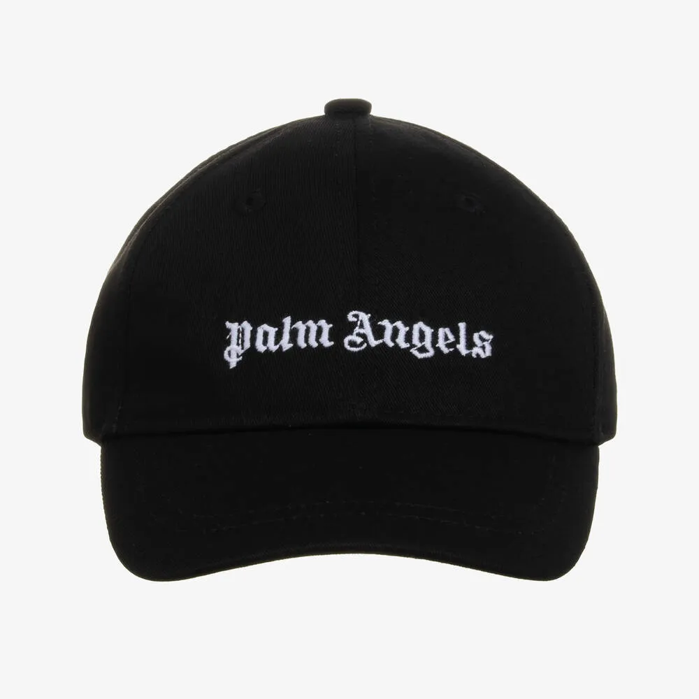 Boys Black Cotton Cap