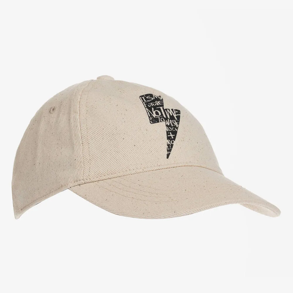 Boys Ivory Twill Cap