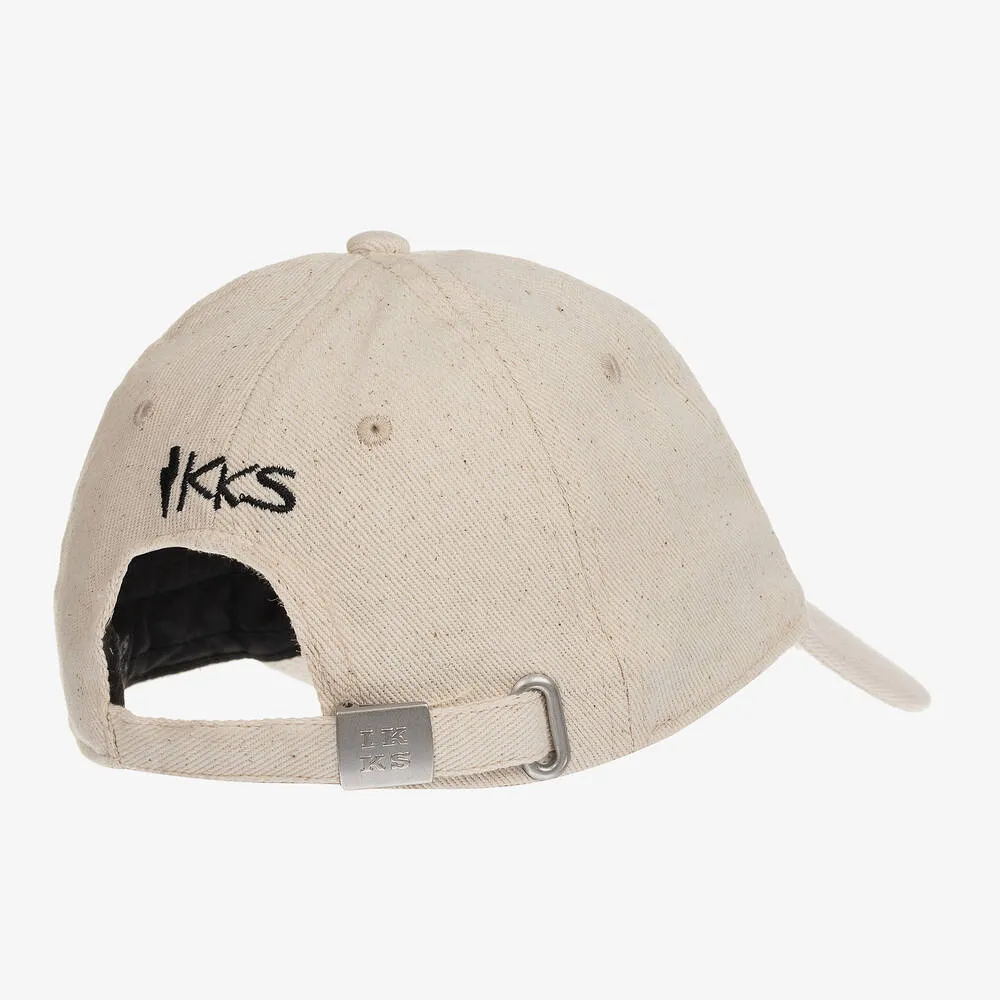 Boys Ivory Twill Cap