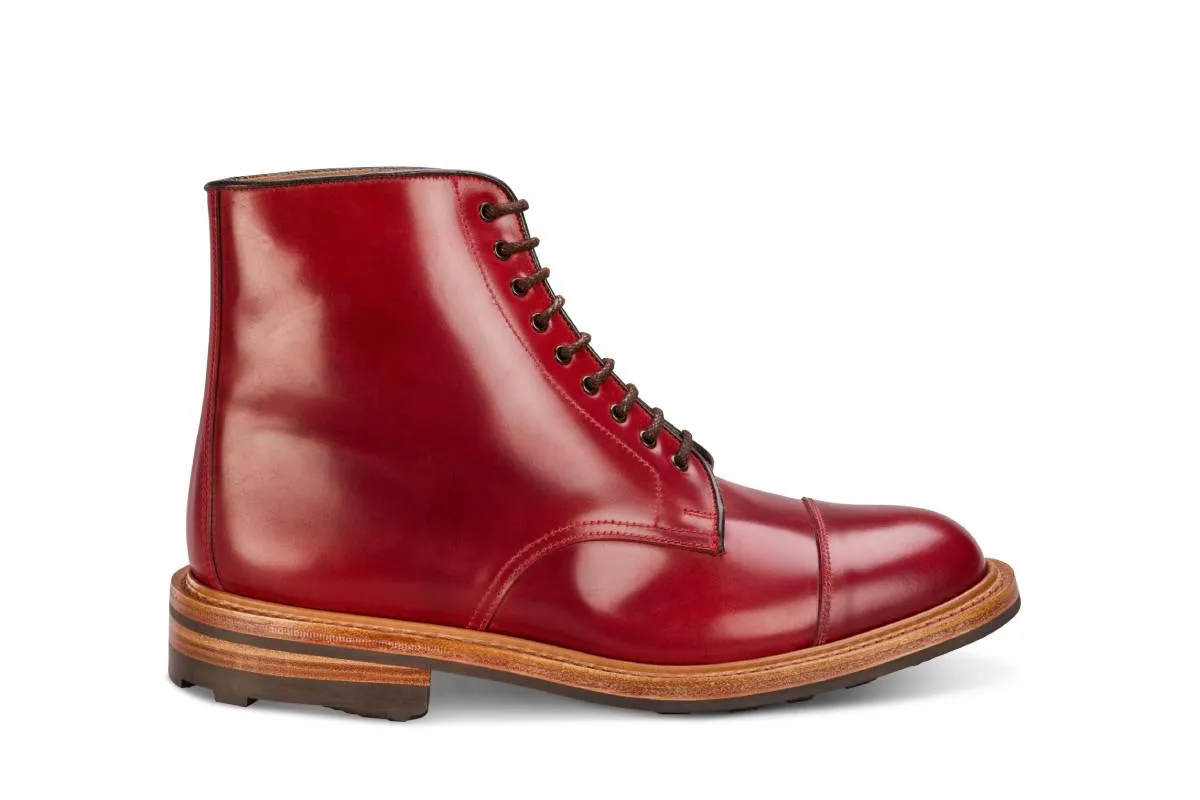 Brett ToeCap Boot - Red Cordovan