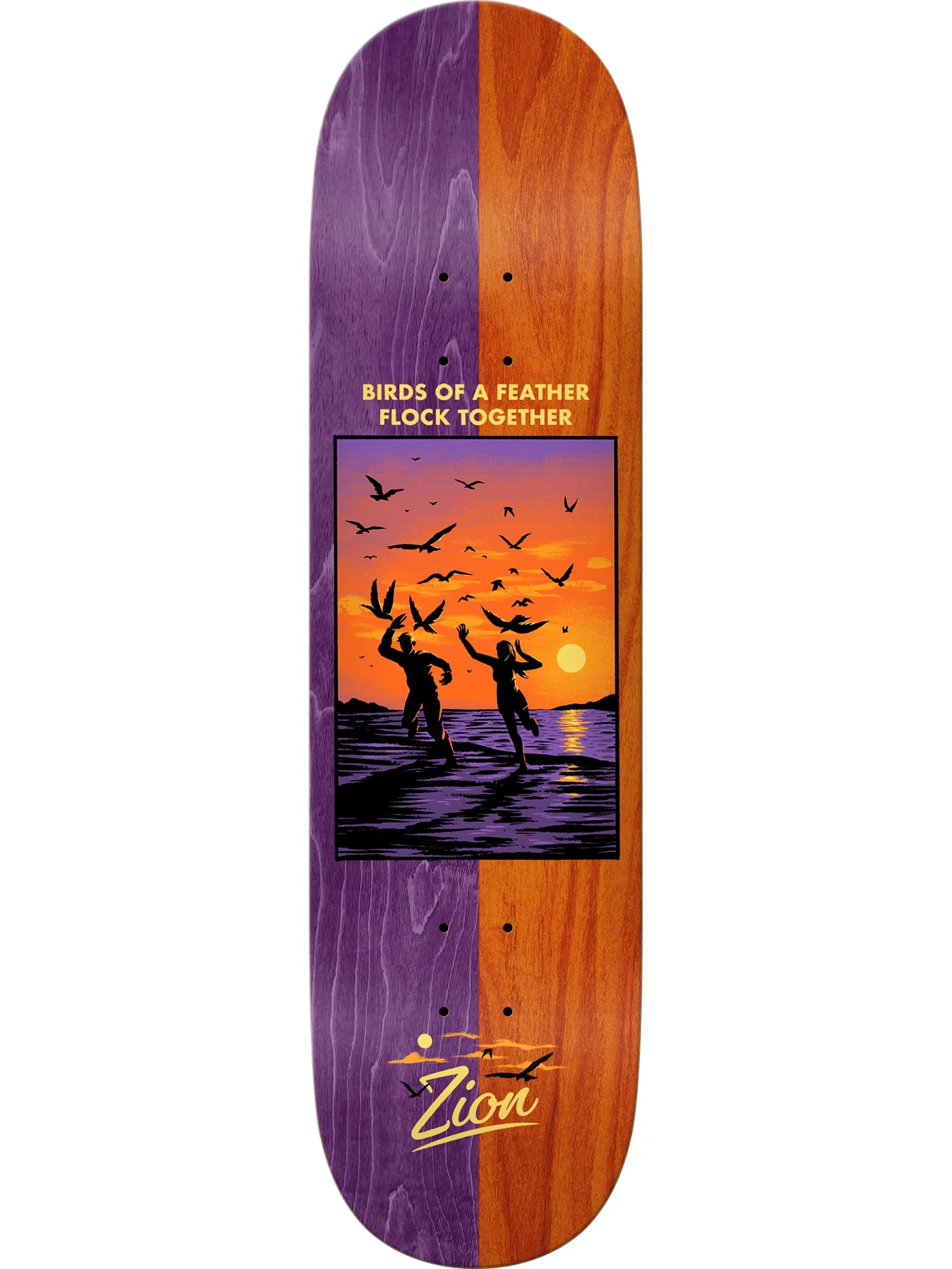 Bright Side Zion 8.5 Skateboard Deck