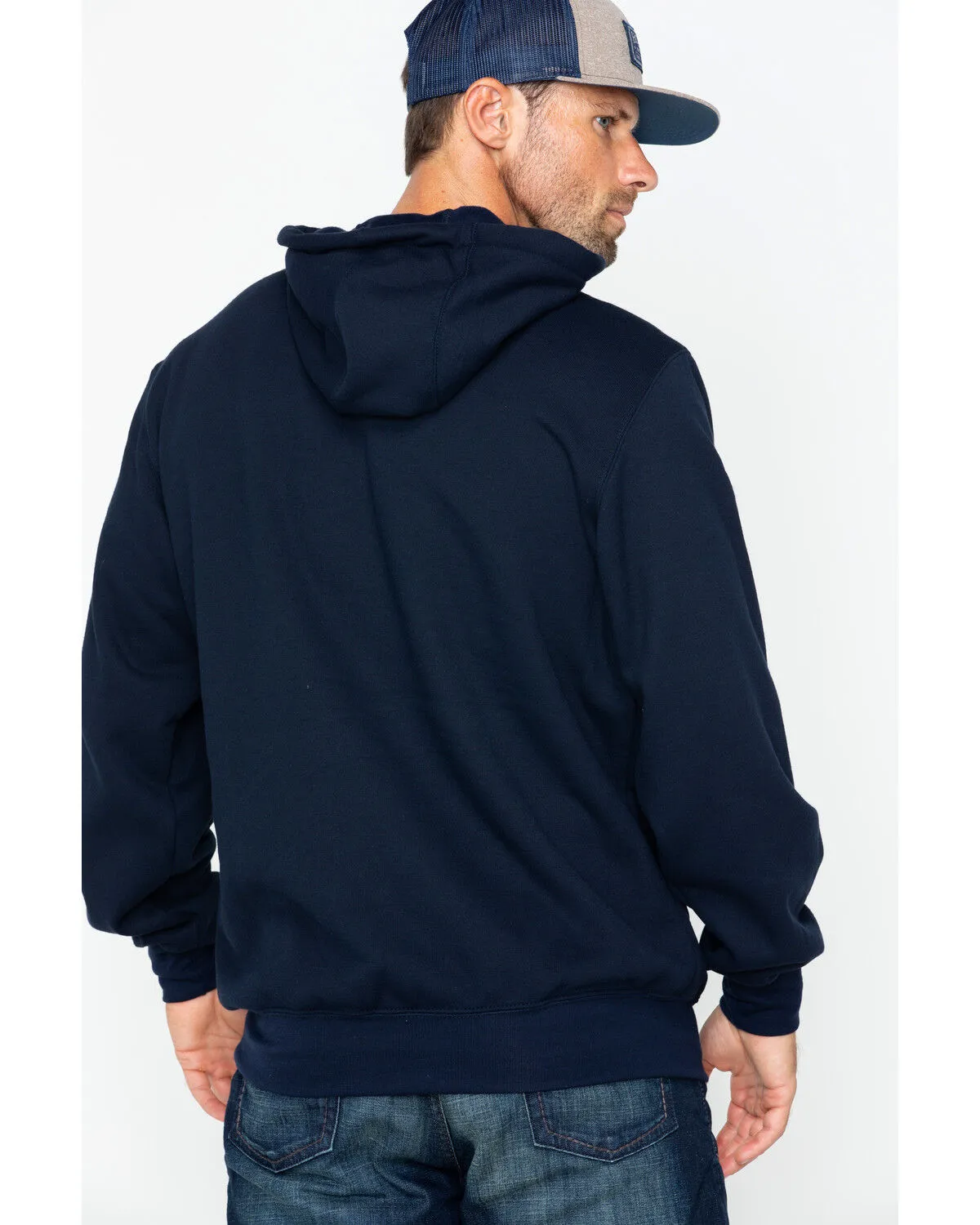 Carhartt Men's FR Hooded Pullover Solid Work Sweatshirt - Big & Tall