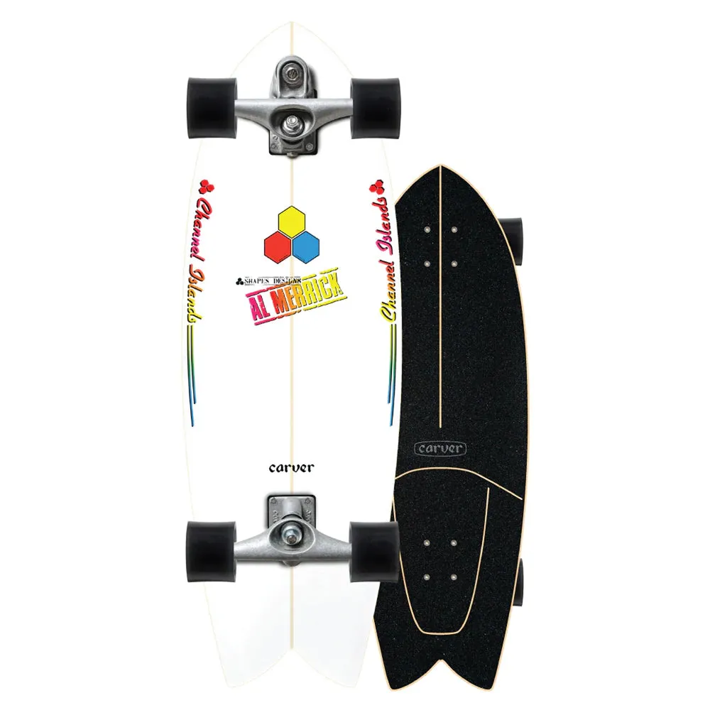 Carver Skateboard CI Fishbeard With C7 Trucks