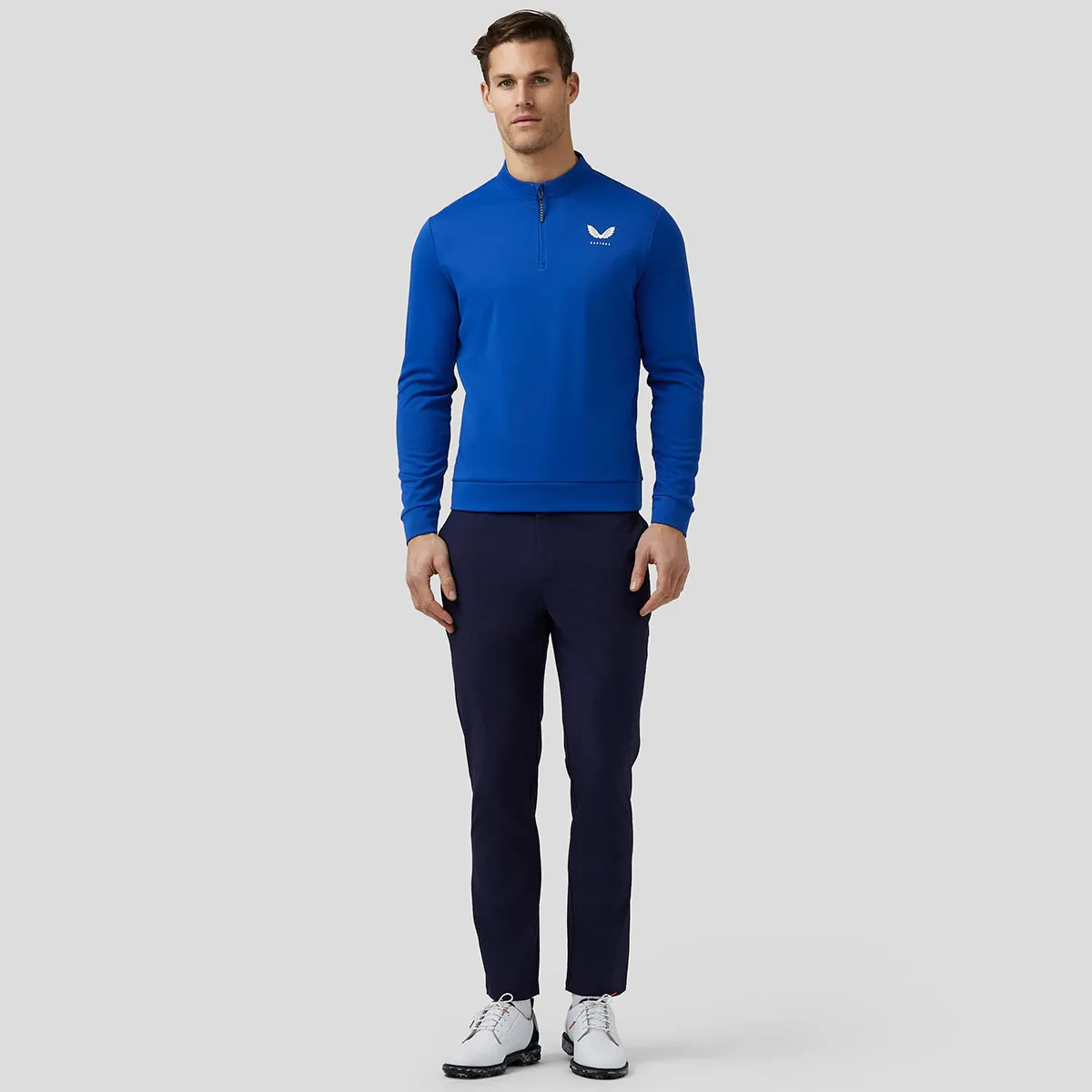 Castore Men's Classic Quarter Zip Golf Midlayer