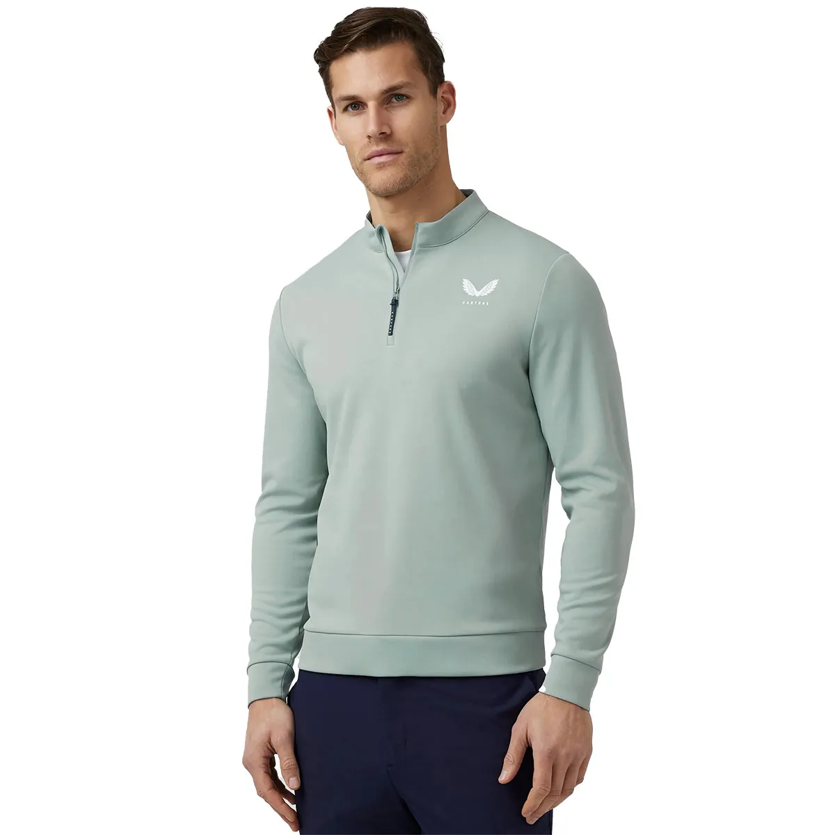 Castore Men's Classic Quarter Zip Golf Midlayer