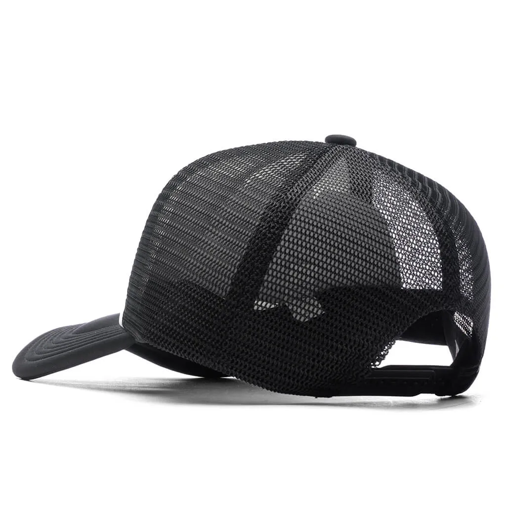 College Mesh Cap - Black