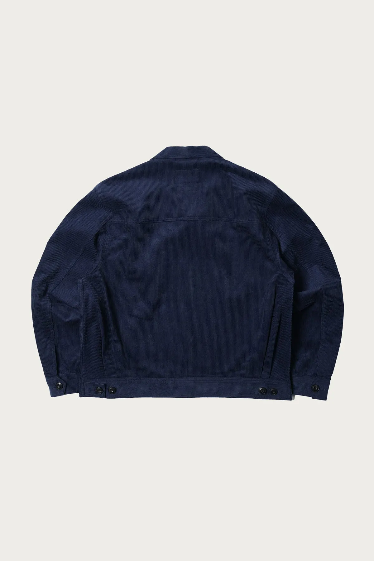 Corduroy Trucker Jacket - Navy