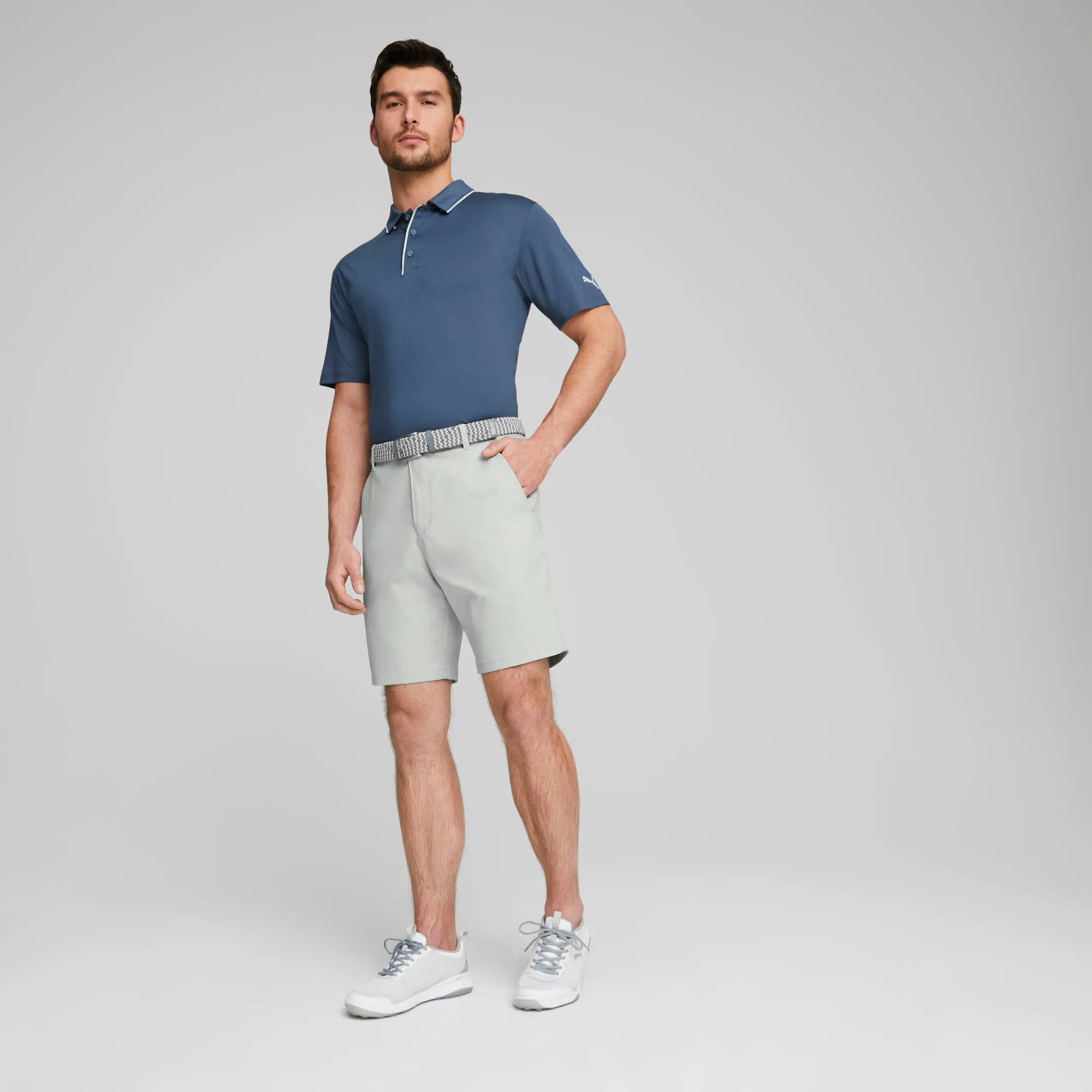 Dealer 8 Golf Shorts | Ash Gray