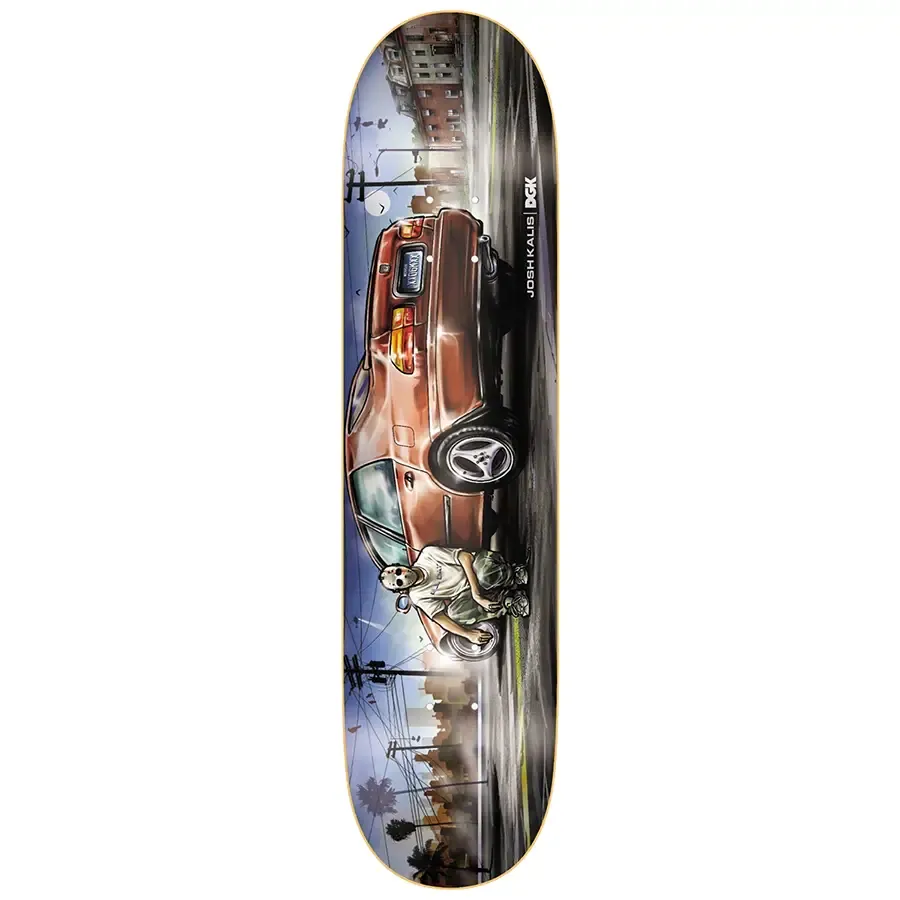 DGK Skateboards Kalis Tri-Spoke Flex Deck 8.06