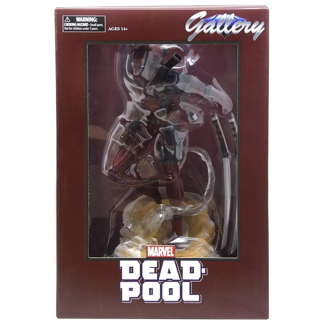 Diamond Select Toys Marvel Gallery Deadpool 9 Inch PVC Figure (red)