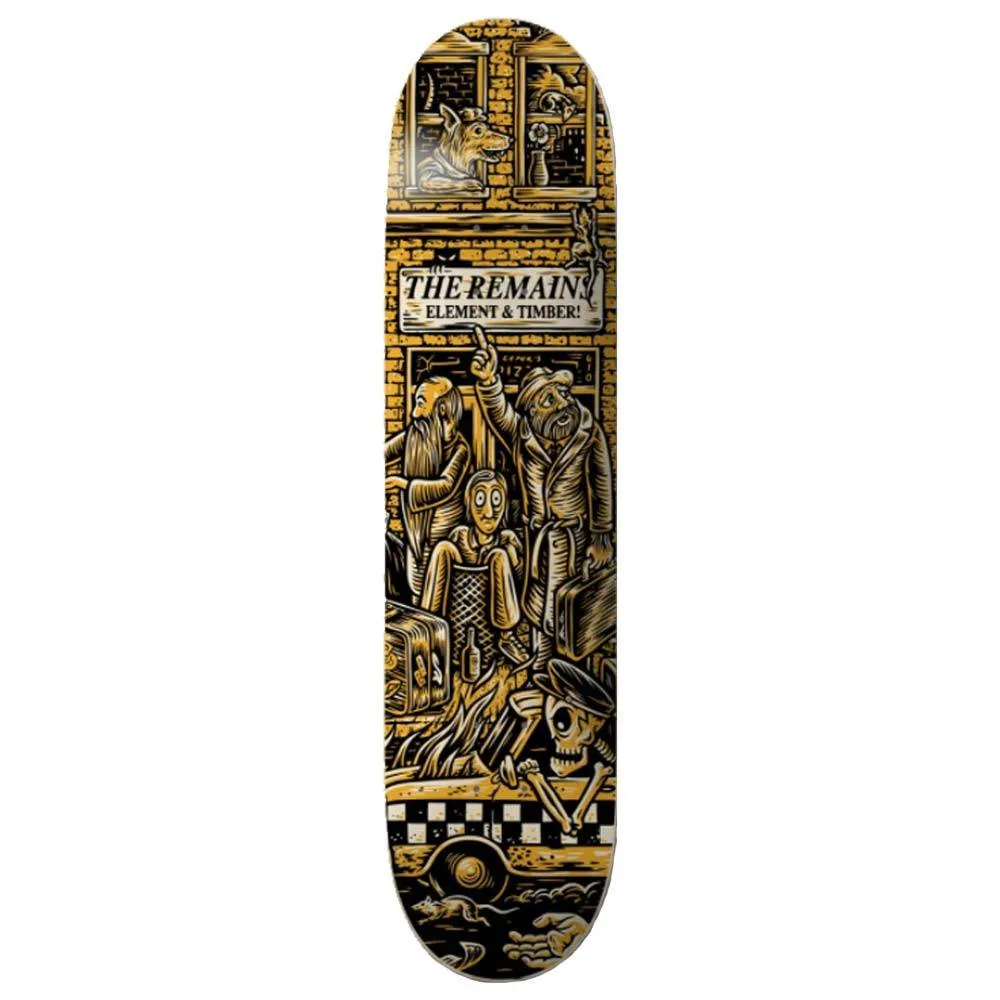 Element Timber Remains 8.5 Skateboard Deck