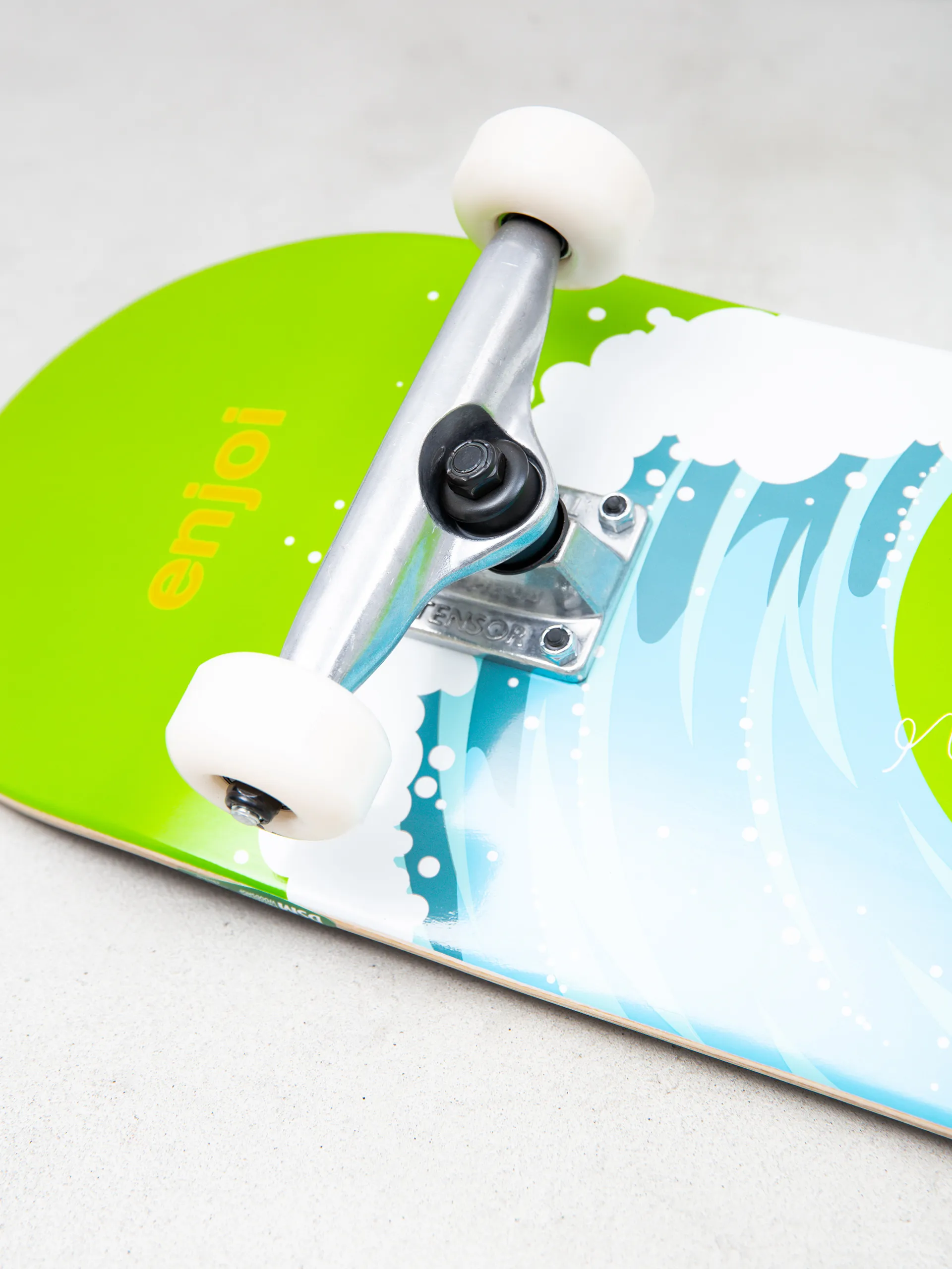 Enjoi Surfs Up Skateboard (green)