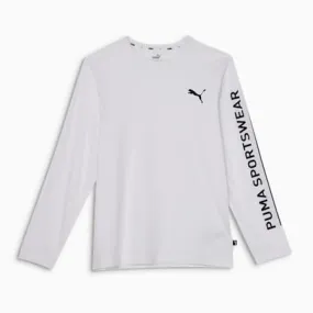 Essentials Men's Long Sleeve Tee | Puma White | PUMA Staff Picks | PUMA 