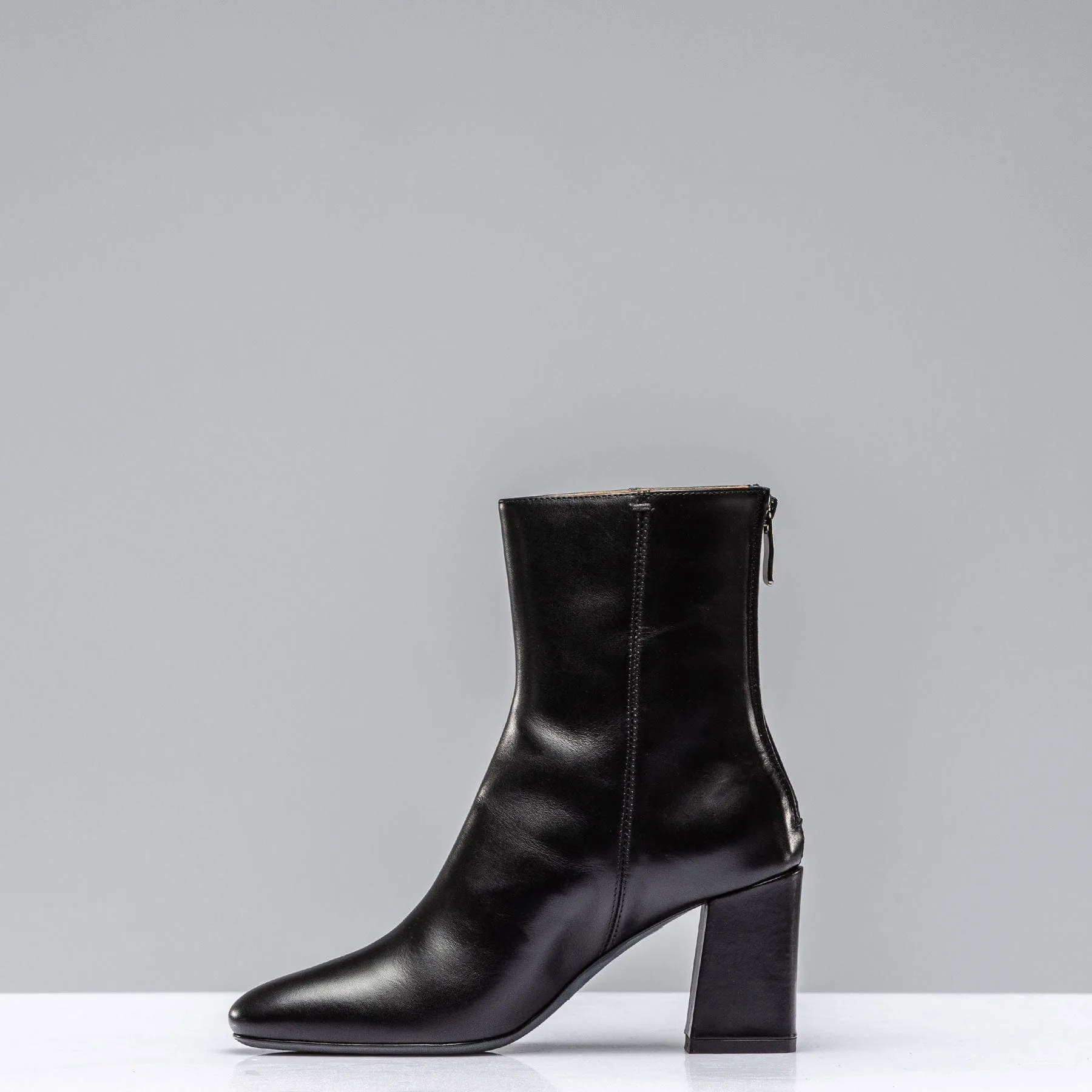 Eva Zip Boot In Black