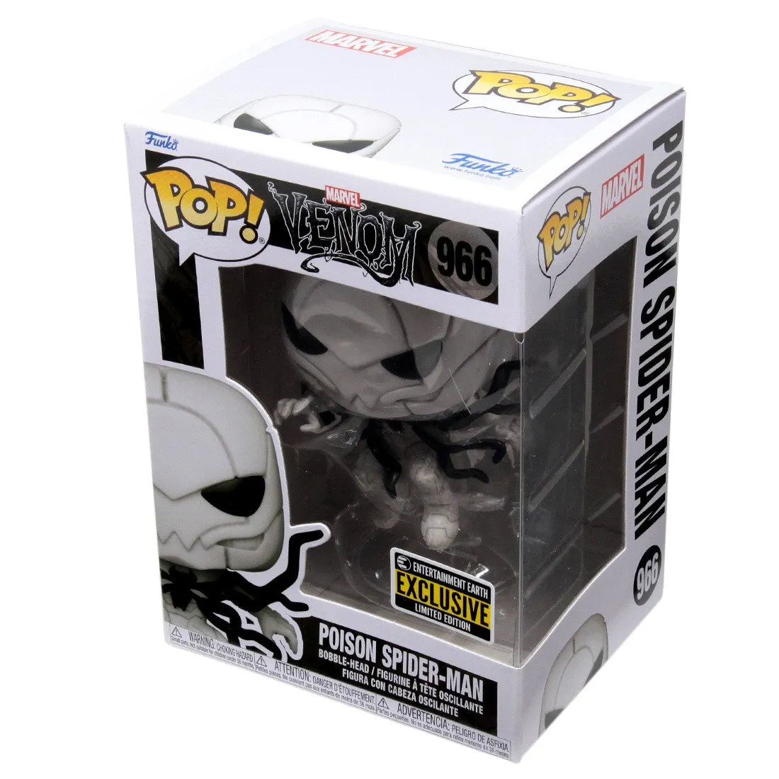 Funko Pop Marvel Venom - Poison Spider-Man - Entertainment Earth Exclusive (white)