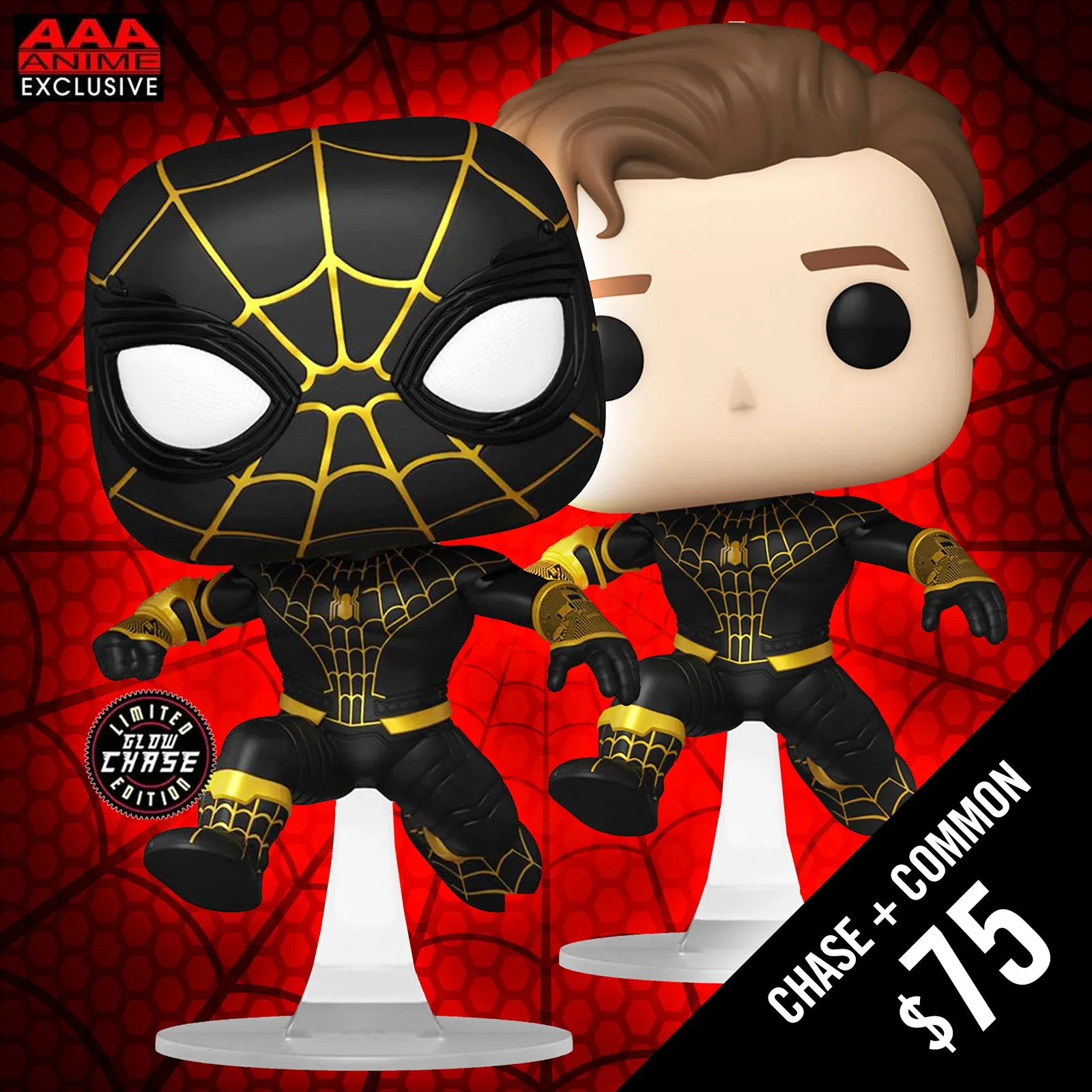 Funko Pop! Movies: Spider-Man NWH: Spider-Man (Chase + Common)