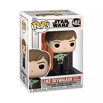 Funko Pop Star Wars: Mandalorian - Luke with the Child | Kaleidoscope