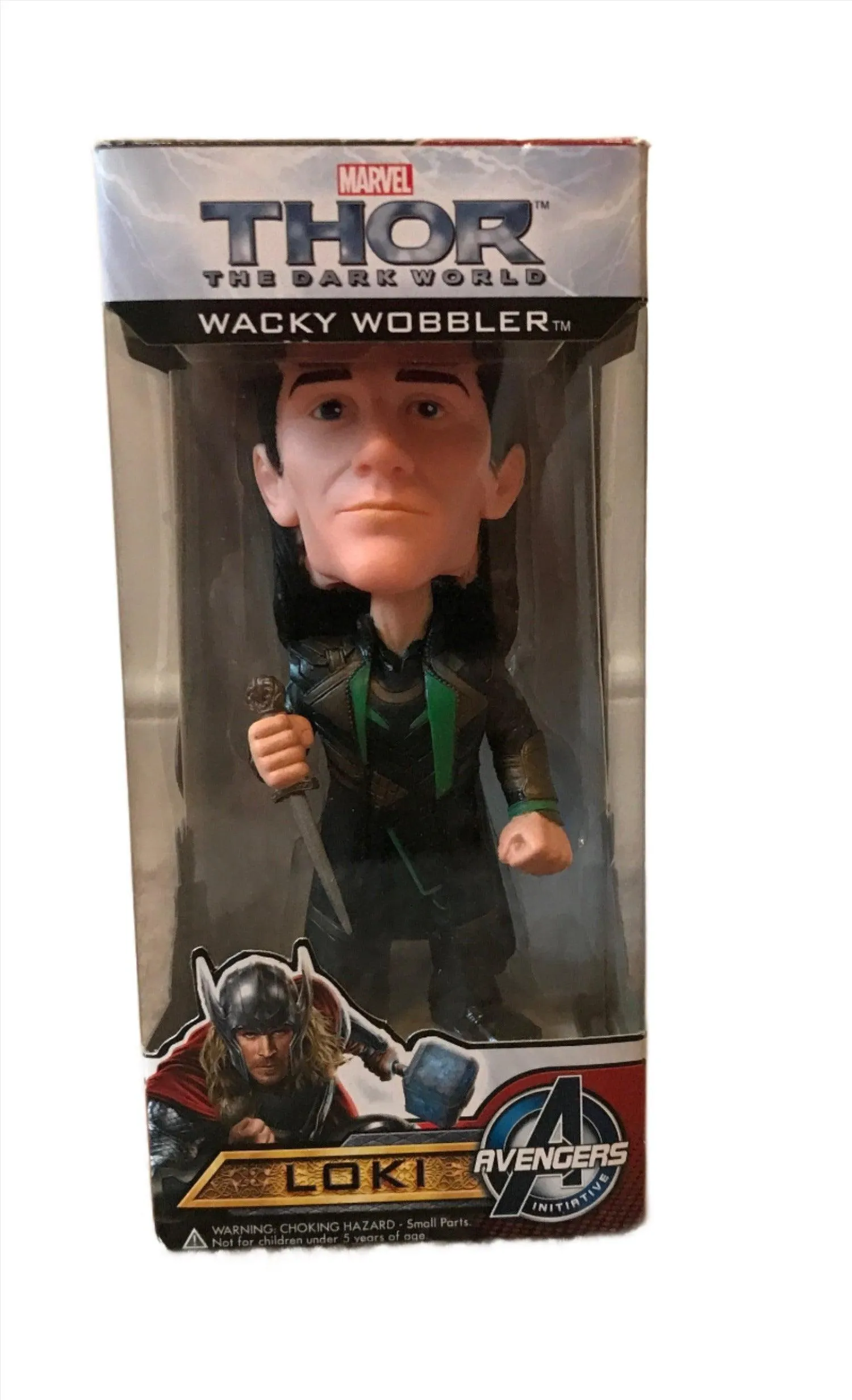 Funko (Thor The Dark World) Wacky Bobbler LOKI Bobblehead  MIB