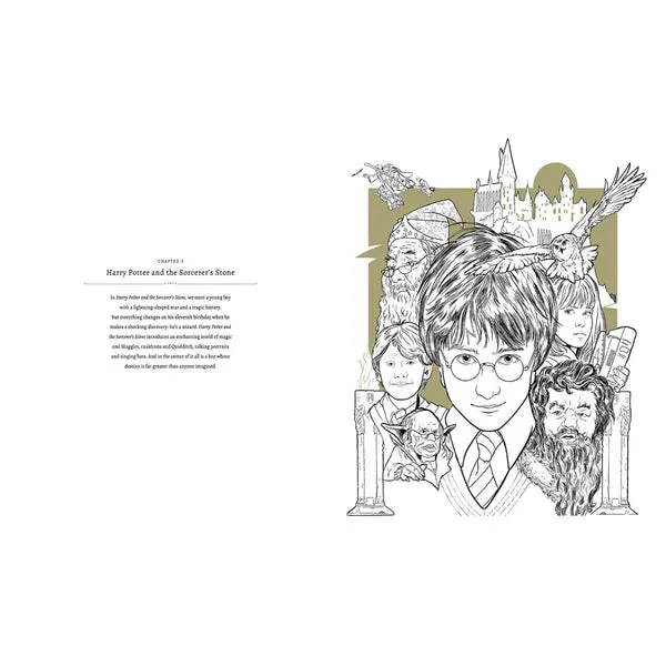 Harry Potter: A Cinematic Gallery - 80 Original Images to Colour and Inspire