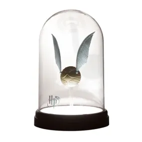 Harry Potter Golden Snitch Bell Jar Light