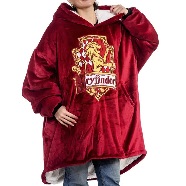 Harry Potter Gryffindor Oversized Hooded Blanket