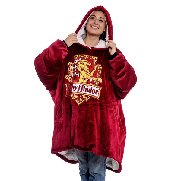 Harry Potter Gryffindor Oversized Hooded Blanket