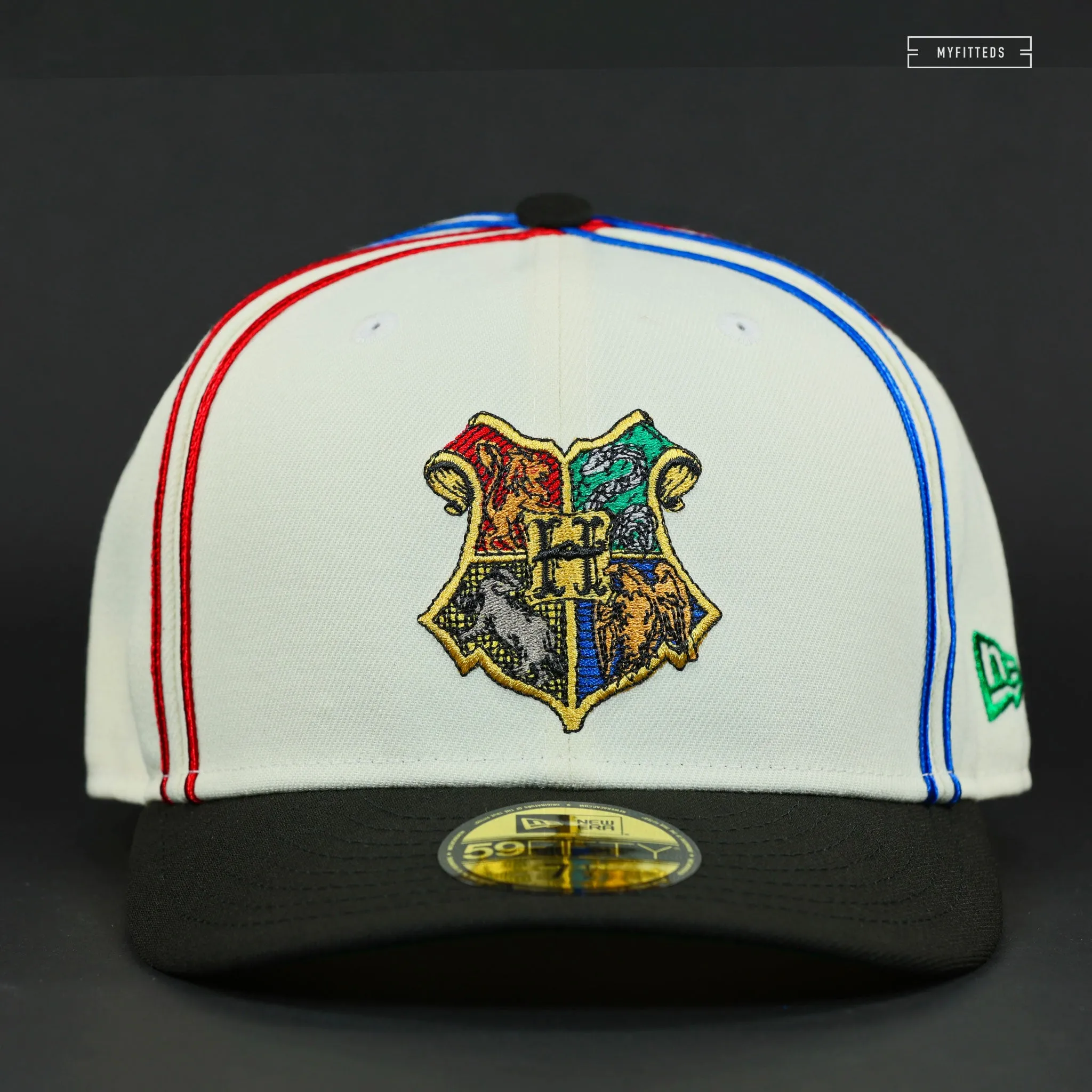 HARRY POTTER HOGWARTS SCHOOL OF WITCHCRAFT AND WIZARDRY NEW ERA FITTED CAP