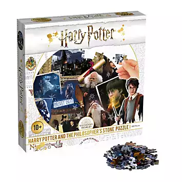 Harry Potter Kids Round 500 Piece (Philosophers Stone) Puzzle | Grattan