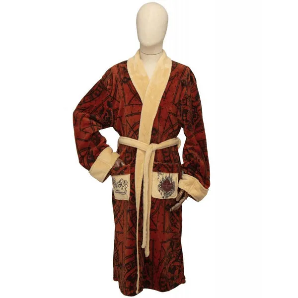 Harry Potter Marauders Map Bathrobe