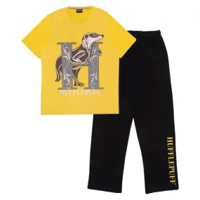 Harry Potter Mascot Hufflepuff Long Pyjama Set