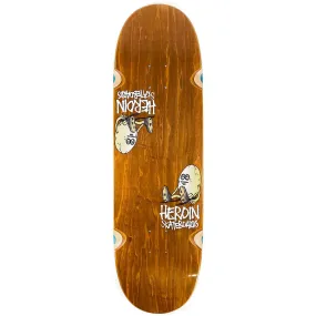 Heroin Symetrical Egg 9.5" Skateboard Deck