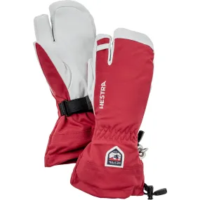 Hestra Army Leather Heli Ski 3 Red | Buy Hestra Army Leather Heli Ski 3 Red here | Outnorth