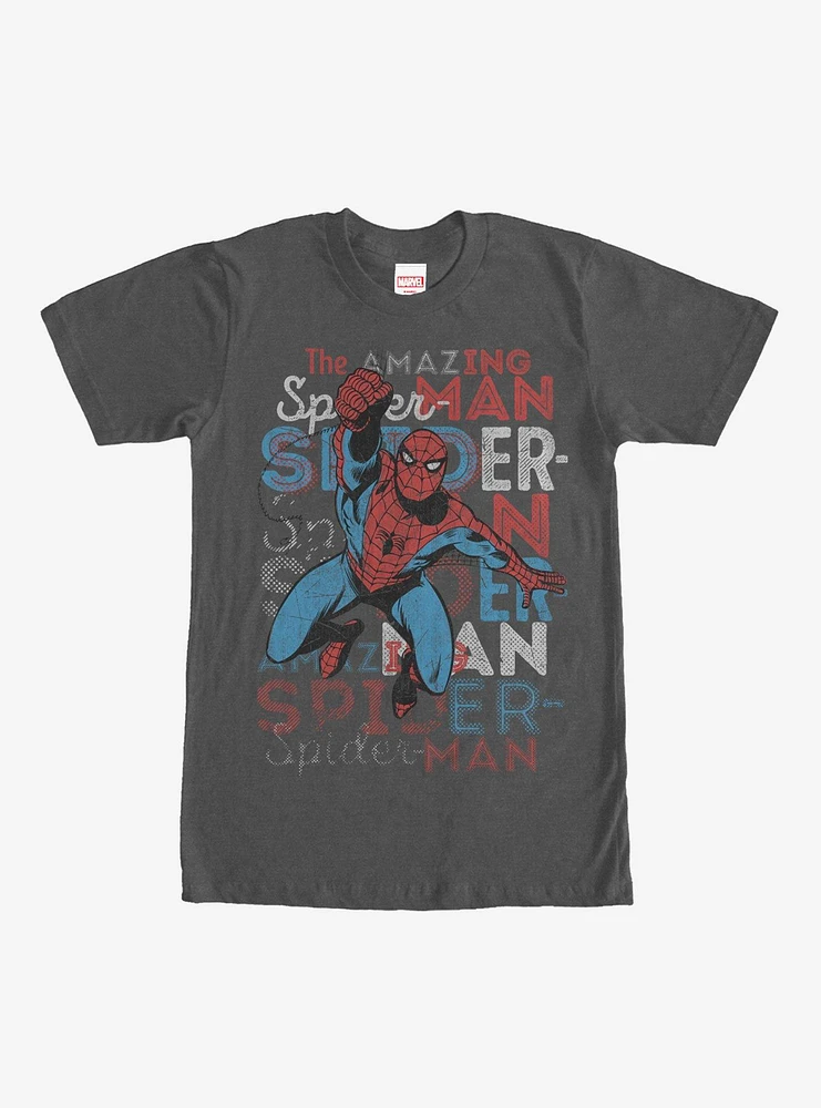 Hot Topic Marvel Amazing Spider-Man Jump T-Shirt