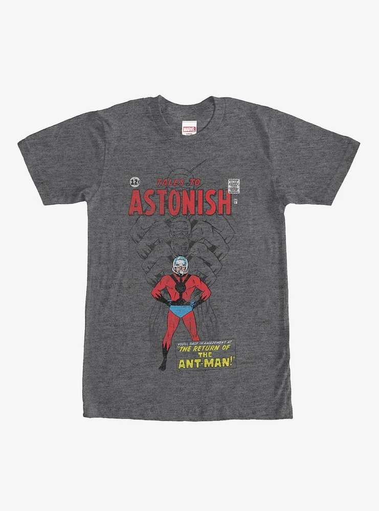 Hot Topic Marvel Ant-Man Shrinking Tales To Astonish T-Shirt