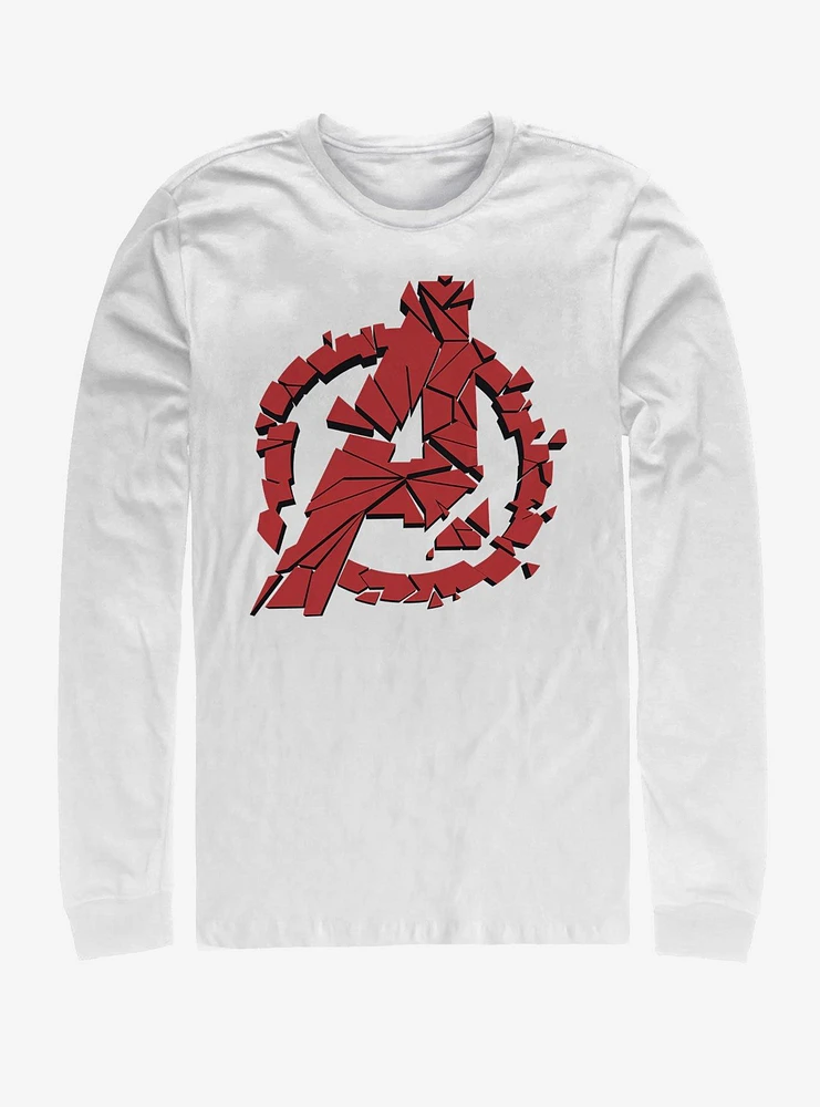 Hot Topic Marvel Avengers Endgame Shattered Long-Sleeve T-Shirt