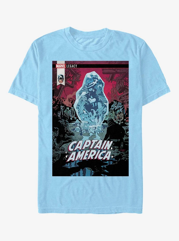 Hot Topic Marvel Captain America Iced T-Shirt